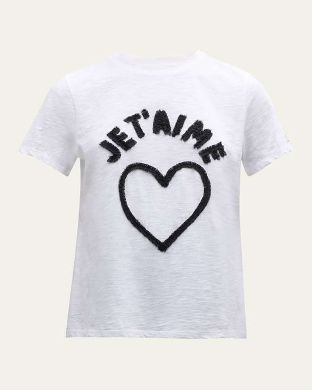 Je T'aime Heart T-Shirt